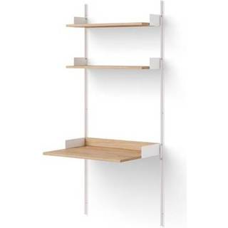 New Works Study Reol 1900 Egetræ/Hvid