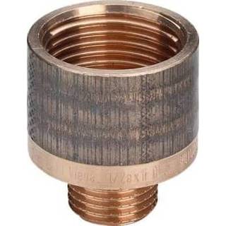 Viega Spidsmuffe 3/4"x 1 1/4" rødgods silicium bronze