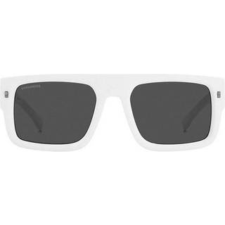 Dsquared2 ICON 0008/S VK6/IR 54 Solbriller Mænd Hvid - White - 54mm