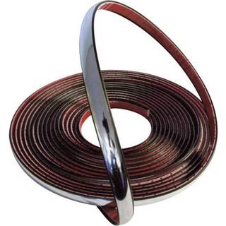 Dekorationsliste i krom 12mm x 8m