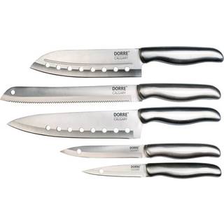 Dorre Calgary knivsæt 5 dele Rustfrit stål