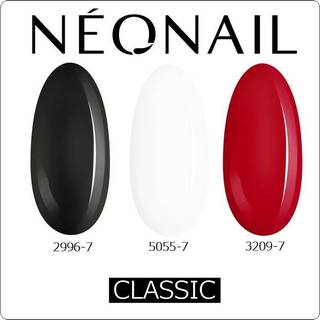 NEONAIL Grunge Gel neglelak Skygge Pure Black 7,2 ml - 7,2 ml