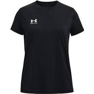 Under Armour Challenger Girls' Training Short Sleeve Black / White YXS (122 - 127 cm)