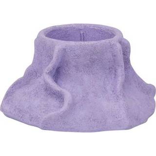 Mette Ditmer Art Piece Lava Lysestage - Lysestager Harpiks Af Sten Light Lilac - ARTLAV87