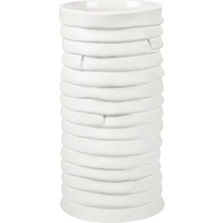 Mette Ditmer Ribbon Vase Offwhite Stor - Vaser Porcelæn Off-White - RIBVAL43