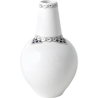 Royal Copenhagen Sort Riflet Blonde vase 15 cm