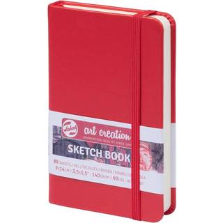 Hardcover Sketchbook - Rød 9 x 14 cm