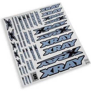 XRAY Decal sheet Xray - Metallic Silver