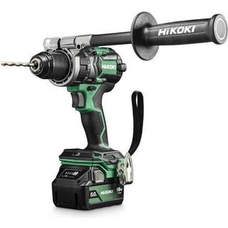 HiKOKI slagboremaskine 18V DV18DC, 2x5,0Ah+lader