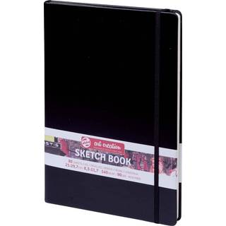 Hardcover Sketchbook - Black 21 x 29,7 cm