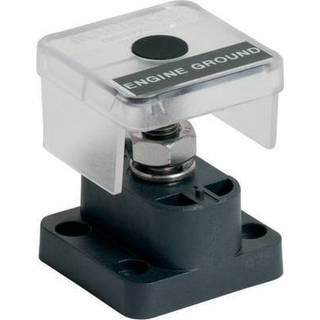 Klemrække BEP Marine Pro Installer Insulated Stud Single, 1 x M10, 50 A, med låg