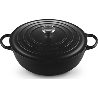 Le Creuset La Marmite Signature Familientopf Gusseisen Schwarz 32cm
