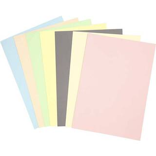 Pastel Karton A4 - 210 ark i 7 farver, 160 g