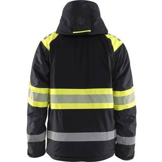 Blåkläder 4480 High Vis Vinterjakke / High Vis Vinterjakke - XS - Sort/High Vis Gul