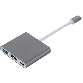 USB-C Multiport Adapter til USB (PD), USB-C, 4K HDMI kompatibel