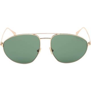 Tom Ford FT0796 COBRA 28N 59 Solbriller Mænd Guld - Gold - 59mm