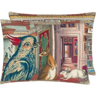 Designers Guild In The Library Pude 60x45 Cm - Pyntepuder & Betræk Bomuld Sepia - CCJD5066