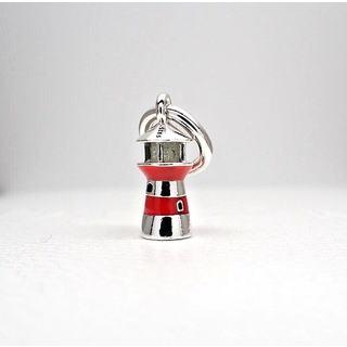 Pandora Charm - Lighthouse - 792714C01 - rot