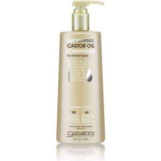 Giovanni udjævning Castor Oil Conditioner 24 oz. - Alle hårtyper Fugter hår og hovedbund Hydrat & Tame Frizz Jojoba Argan Oil Coconut Oil Shea Bu