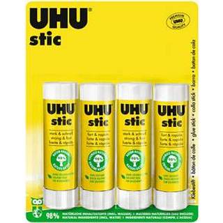 Uhu stiklimpinne utan lösningsmedel 4 x 40 g blister vit