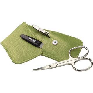 ERBE Erbe Manicure Etuis Lommeetui, 3-delt. Siena grøn 1 Stk. (232,00 kr / 1 stk.) - 1 Stk.