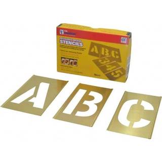 CH Hanson 10034 4 """" Messingsbreve s?tter 33 pc