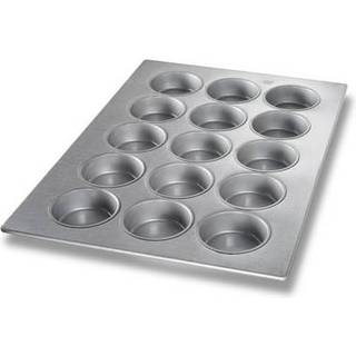Chicago Metallic Glazed Aluminized Steel 15 Cup Mini-Cake Muffin Pan