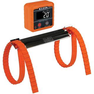 Klein Tools 80035 Level Digital elektronisk niveau og vinkelm?lerv?rkt?jss?t med blikkenslagere Stropper m?ler vinkler Magnetisk base 2-delt