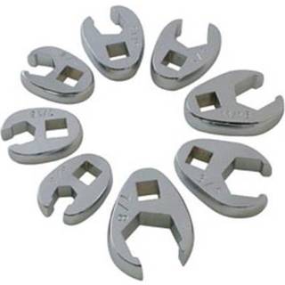 3/8 """" K?r fuldt poleret SAE -flare n?ddekrausn?gns?t 8 pc.