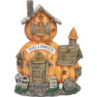 Leuchtendes Haunted Pumpkin Haus 28cm