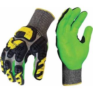 Ironclad Impact Gloves XL Foam Nitril Palm PR Sort/Gray