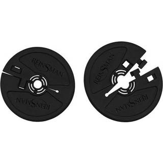 Geninsman Easy Button Bit -vagter solgt som et par sort 1009 ?n st?rrelse