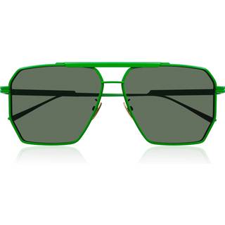 Bottega Veneta BV1012S 006 60 Solbriller Mænd Grøn - Green - 60mm