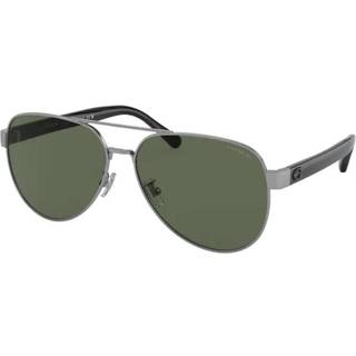 Coach HC7143 CD467 900471 61 Solbriller Mænd Gunmetal - Gunmetal - 61mm