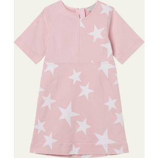 Stella McCartney Kids Printed denim dress - pink - Y 4