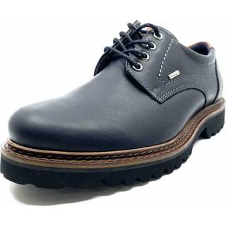 Sioux Herren Schnürschuhe schwarz Glattleder