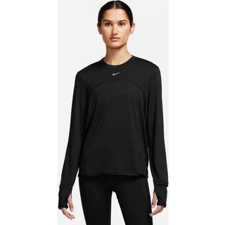 Nike Dri-Fit Swift Element UV Crew-Neck Running Top Women - Black, Size XL - black