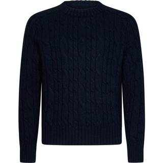 Tom Ford Cable-knit wool sweater - blue - EU 56