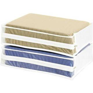 Whitmor Sæt med 2 sweaterpose Hvid 2 -tælling (pakke på 1)