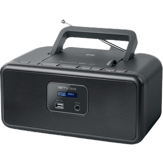 MUSE M-32 DBW Radio portable DAB+ FM CD USB white