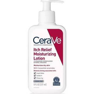 CeraVe Itch Relief Moisturizing Lotion, 236 ml - duftfri med Pramoxine Hydrochloride til tør hud