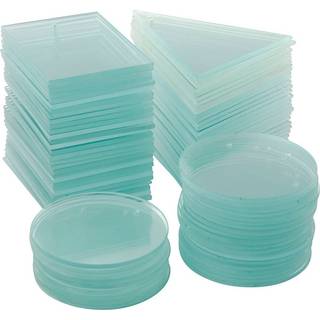 Glasplade, tykkelse 3 mm, 3x30 stk./ 1 pk.