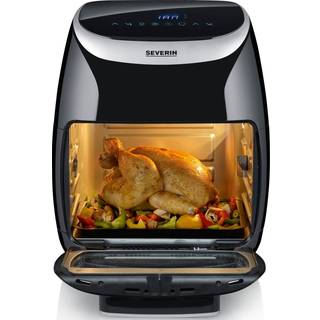 Airfryer Ovn 2000 watt fra Severin - Sort farve
