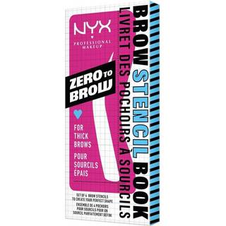 NYX Professional Makeup Zero To Brow Stencil For Thick Brows