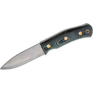 No.10 Swedish Forest knife Sandvik Scandi Micarta kniv, grøn