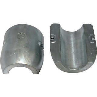 Zinkanode Tecnoseal, til aksel, Ø19 mm/Ø55 mm, lang