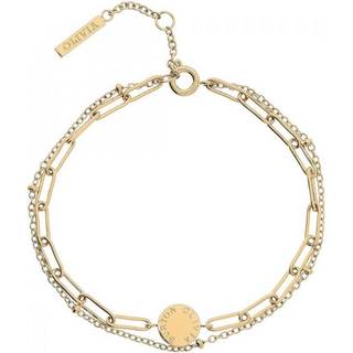 Olivia Burton Classic Illusion Gold Stacking Bracelet - 18cm