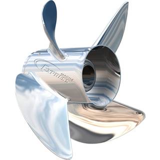 Propeller Express High Performance MACH 4, rustfrit stål, uden hub, til 4 3/4" gearhus, 14" x 23"