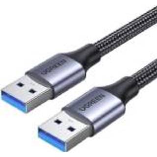 Ugreen USB-A til USB-A 3.0-kabel, 5Gbps, 2m - Grå