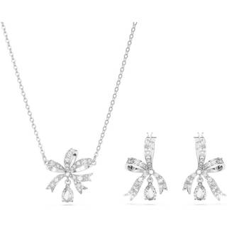 Swarovski Volta Silver Bow Set - 38cm